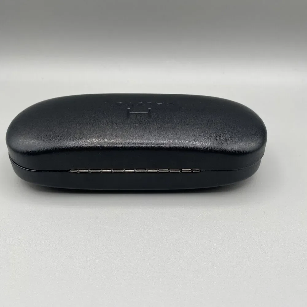 Halston Hard Clamshell Sunglasses Case Black